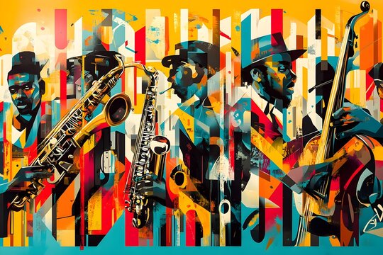 Harlem renaissance art, music, literature, art.