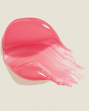 abstract background with red waves, red nail polish on white, abstract background with red bubbles, fluid