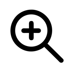 Fototapeta premium Magnifying Glass Icon