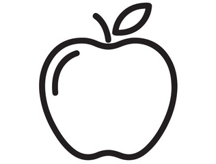 APPLE ICON SILHOUETTE