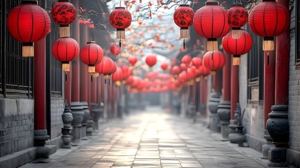 Chinese lantern at night.