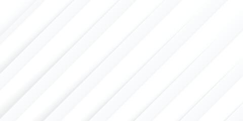 Obraz premium Abstract white background. Minimal geometric white light background abstract design.