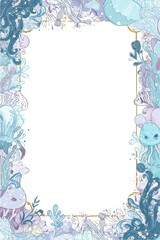 fantasy pastel invitation template