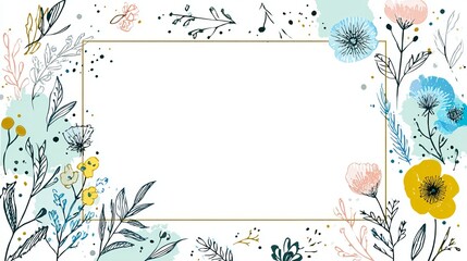 fantasy pastel invitation template