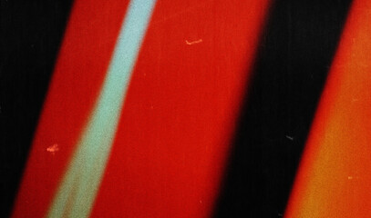 Film texture background with heavy grain, dust and light leakage developed on paper