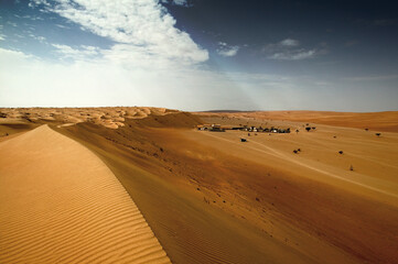 Vast Arabian Desert