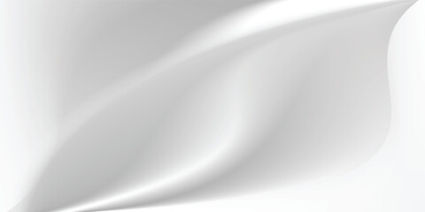 Obraz premium White gray satin texture that is white silver fabric silk panorama background with beautiful soft blur pattern natural.