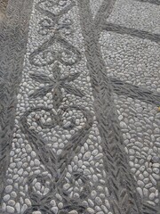 [Spain] The stone road with mosaic art in the Albaicín (Granada)