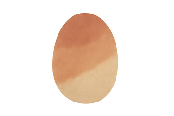 Watercolor easter egg painting, soft pastel hues floating against transparent backdrop, capturing seasonal springtime charm