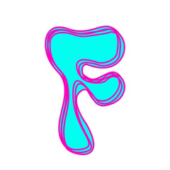 Font and number wave