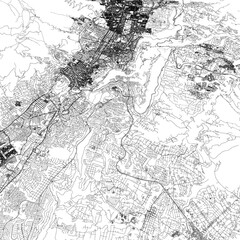 Obraz premium 3D illustration of city and urban in Quito Ecuador