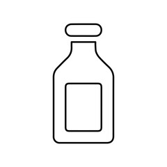 bottle reagent line icon