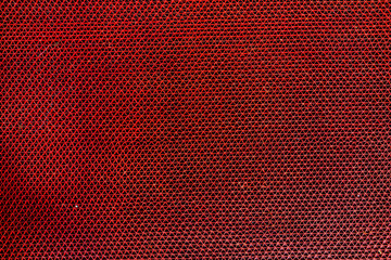 Red Rubber Mesh Texture Background