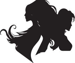 man and woman icon set collection 