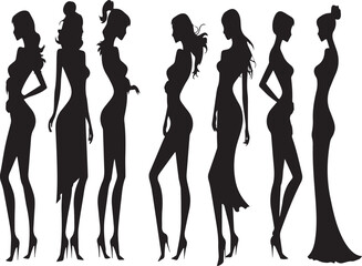 man and woman icon set collection 