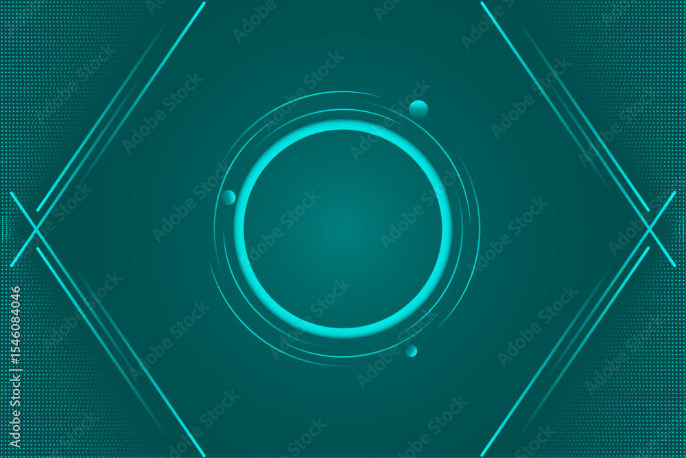 Poster abstract circular gradient background design-creative geometric line vector elegant modern template 