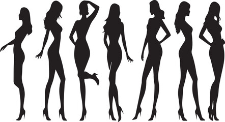 man and woman icon set collection 