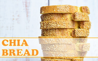 delicious healthy chia seed bread	
