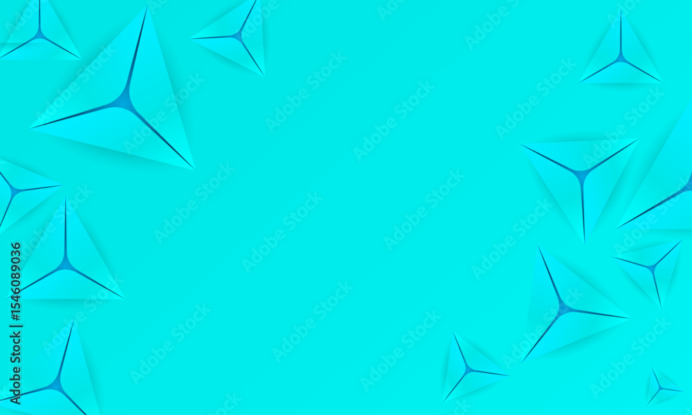 Poster presentation background design with triangle shape | creative modern wheel banner background-elegant