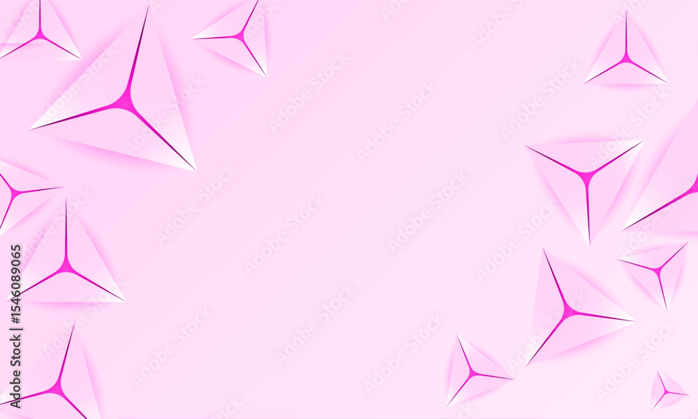Poster presentation background design with triangle shape | creative modern wheel banner background-elegant