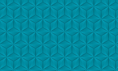 3d pattern design with luxury triangle shape | Gradient wheel pattern background template for decoration, corporate, presentation, technology, texture, fabric, packaging with blue color