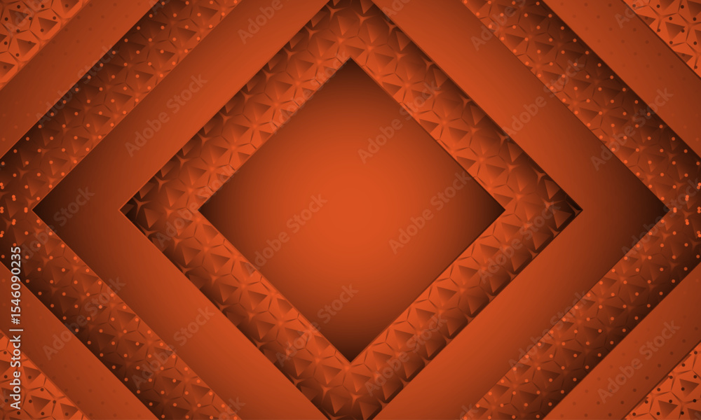 Poster abstract 3d background with geometric shapes | modern creative elegant pattern background template f