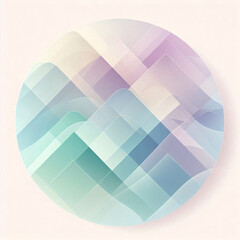 abstract colorful background pastel color, Abstract horizontal background with colorful waves. Trendy vector illustration Pastel colors with dynamic shapes composition and halftone. Generative ai