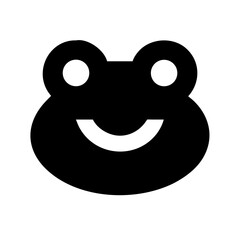 Alternative frog icon vector illustration