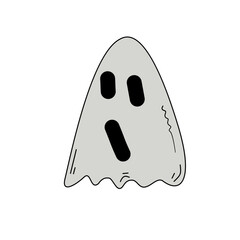 Ghost vector illustration