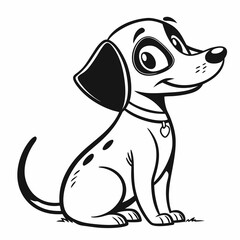 Friendly Dog Icon for Apps