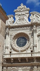 Obraz premium Facade of the cathedral in Lecce