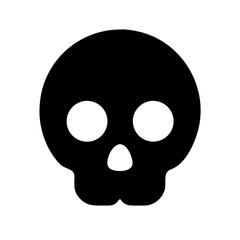 Skull head icon vector illustration