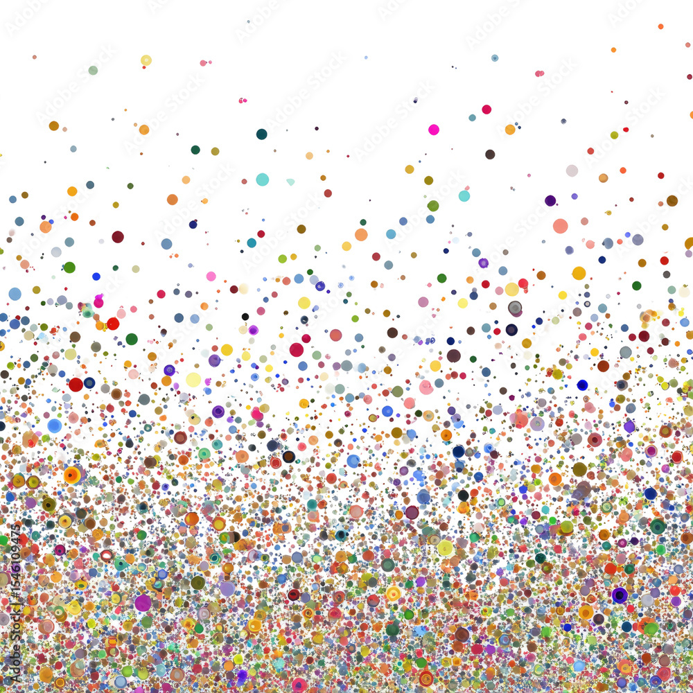 Poster colorful abstract background with vivid dots and shapes creating a dynamic and energetic atmosphere 