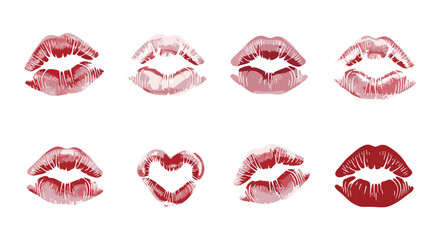 Exploring the Art and Significance of Lipstick Kisses Across Various Contexts and Cultures