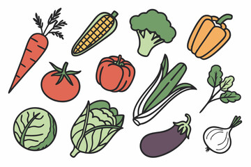 collection of vegetables