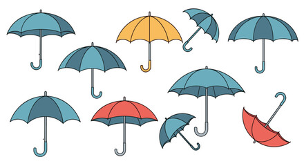 Obraz premium The Ultimate Guide to Choosing the Perfect Umbrella for Every Weather Condition in Detail