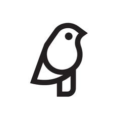 virus transmission related transmit virus with bird vector in lineal style