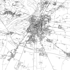 Fototapeta premium 3D illustration of city and urban in Cremona Italy