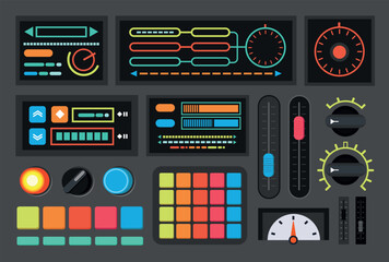 Minimal control icons collection for web applications and settings menu © Haider