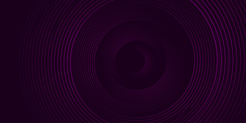3d background with circular line shapes | Modern creative background template for banner, flyer, card, presentation, corporate, decoration, greeting, packaging, with dark violet color