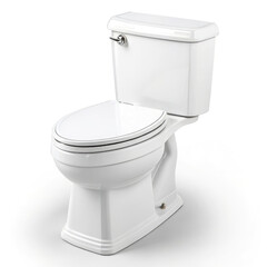 toilet bowl isolated on white