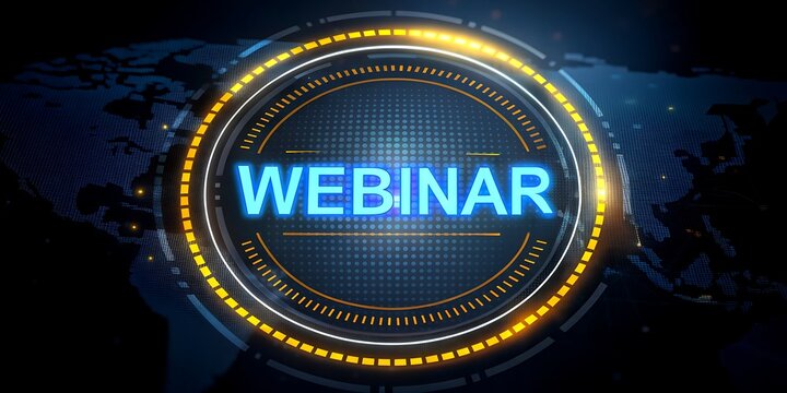 Attend webinar online digital event conference presentation - Powered by Adobe