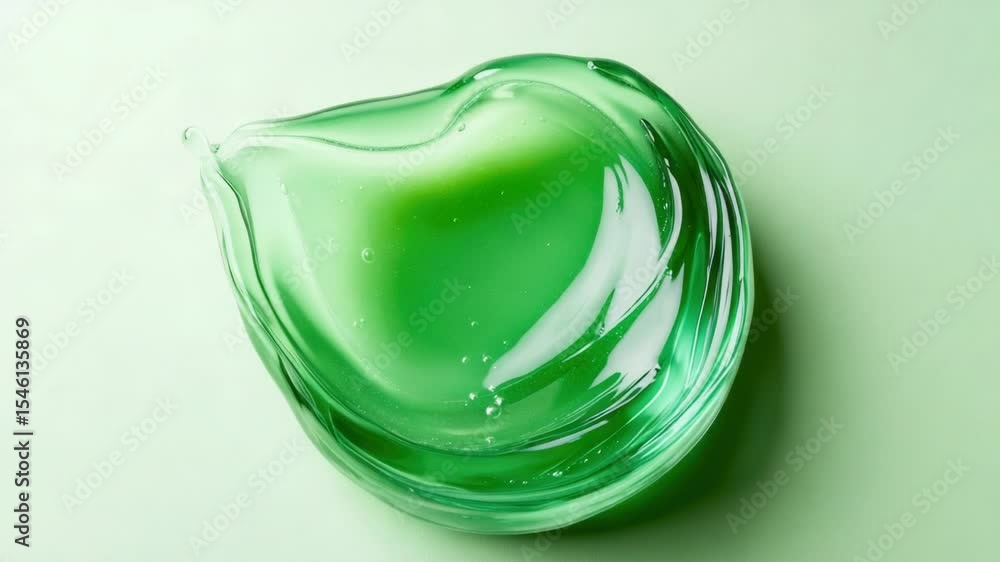 Poster a close-up view of a glass object sitting on a table, perfect for use in advertising or editorial co