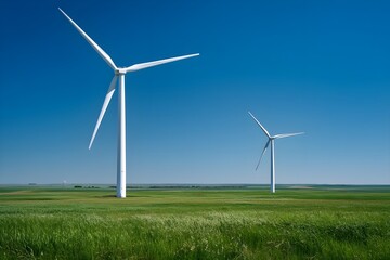 Fototapeta premium Green Wind Power