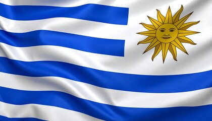 waving flag background