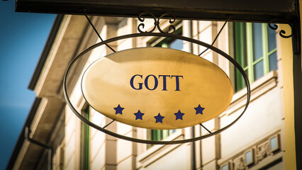 Signposts the direct way to God