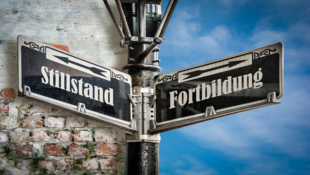 Signposts the direct way to further Education versus Standstill