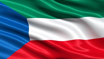 Obraz premium Waving Country flag Texture