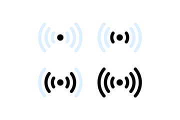 Wireless Network Signal Strength Icons