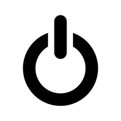 Power Button On Off Outline Icon